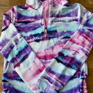 Girls Under Armour 1/4 zip pullover